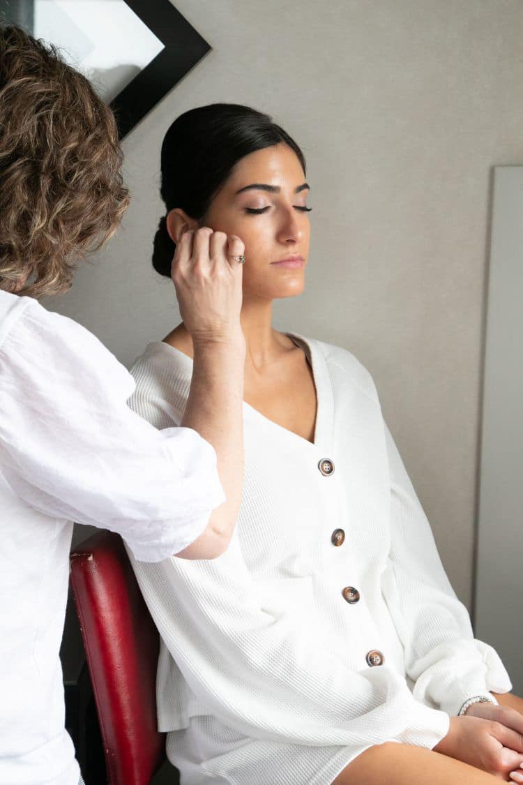 bridal makeup trial