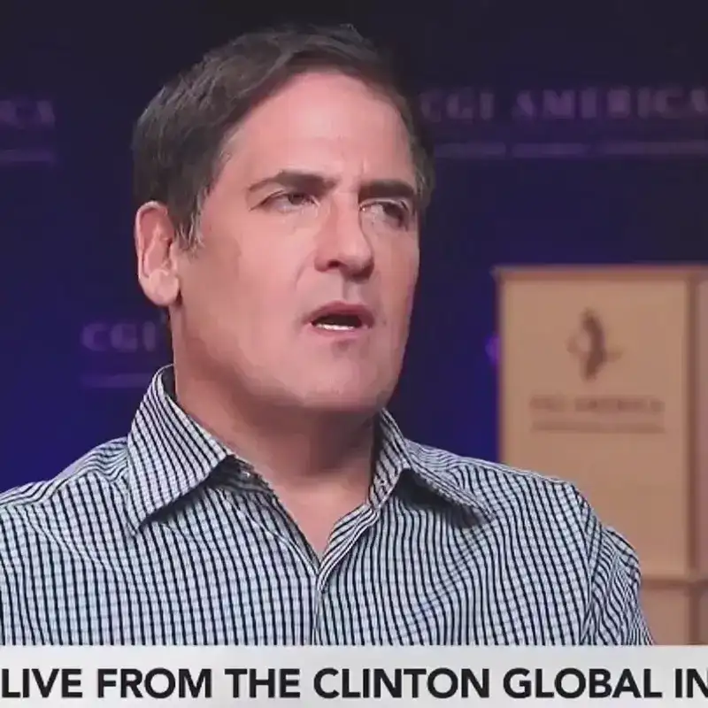 Clip of an interview with Mark Cuban on Bloomberg TV