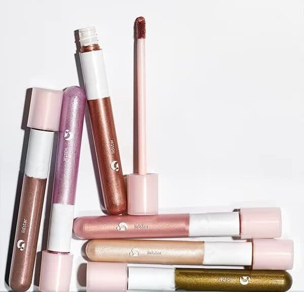 shimmer eyeshadows in assorted colors