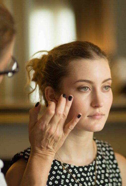 wedding makeup trial.bride